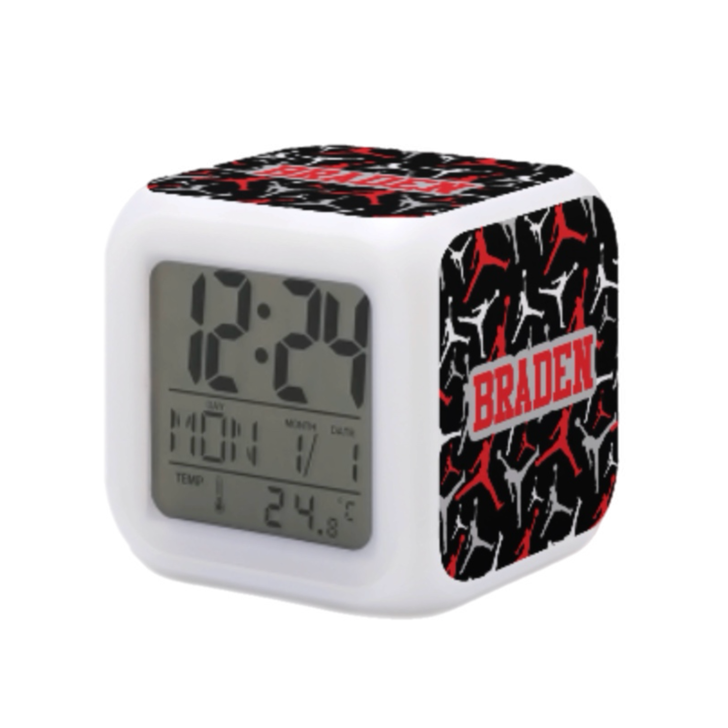 Custom Color Changing Alarm Clock CRD 2026