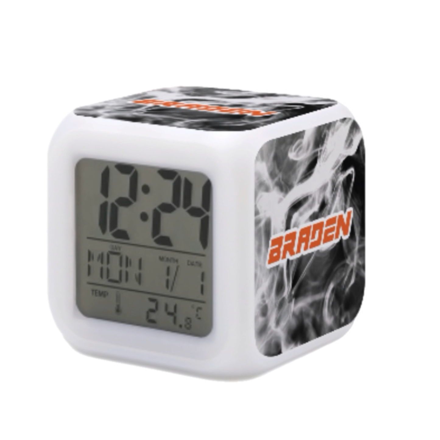 Custom Color Changing Alarm Clock 2026
