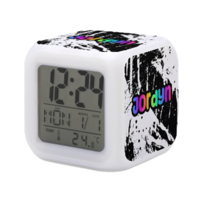 Custom Color Changing Alarm Clock CRD 2026