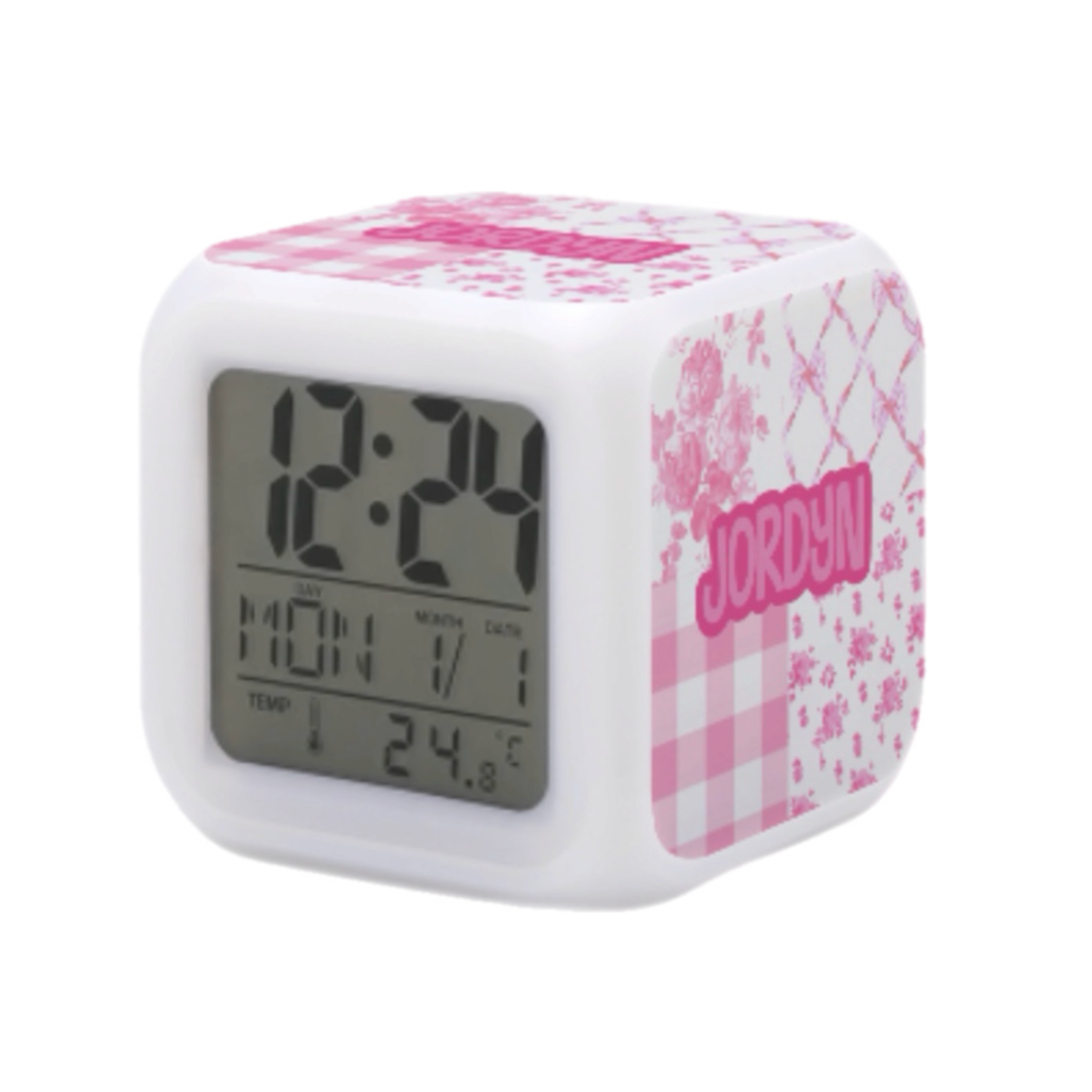 Custom Color Changing Alarm Clock CRD 2026