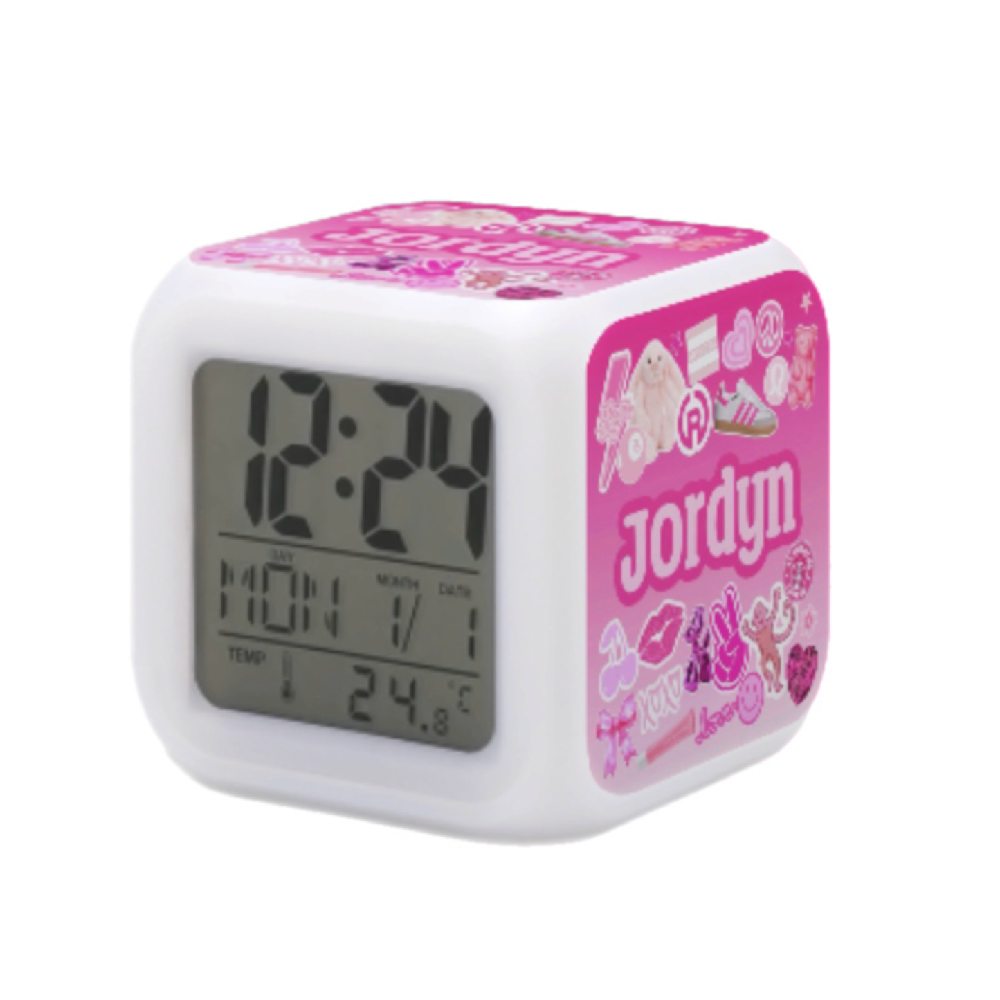 Custom Color Changing Alarm Clock CRD 2026