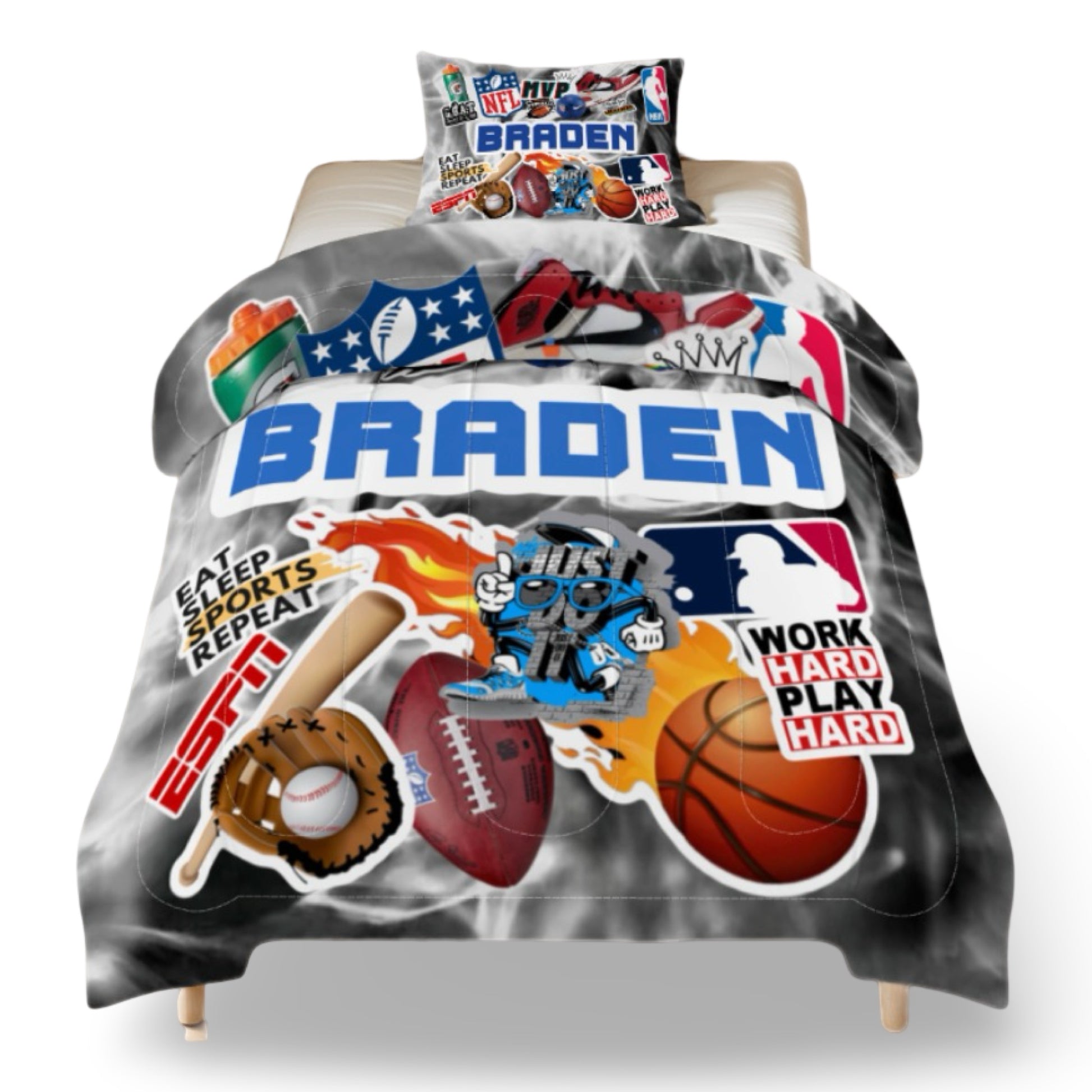 Custom Comforter & Pillowcase Set CRD