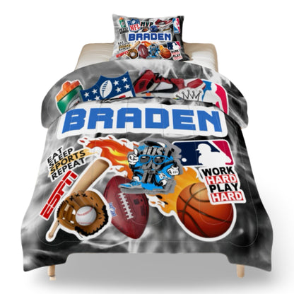 Custom Comforter & Pillowcase Set CRD