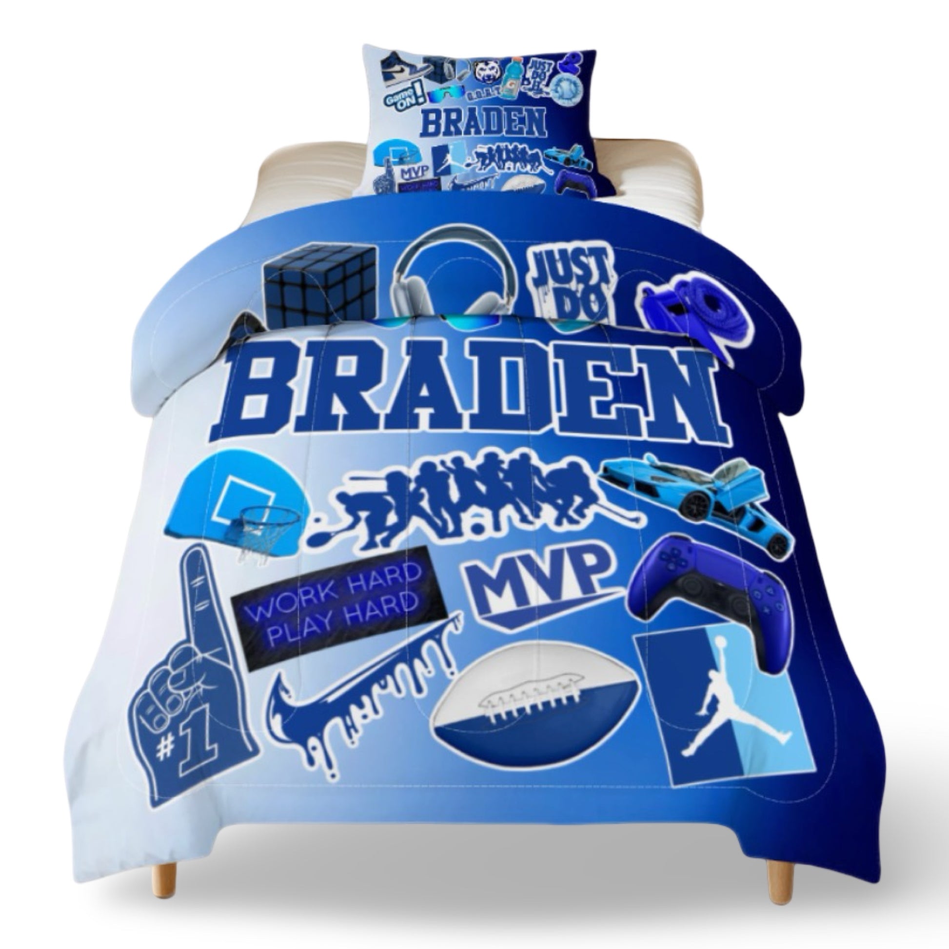 Custom Comforter & Pillowcase Set CRD