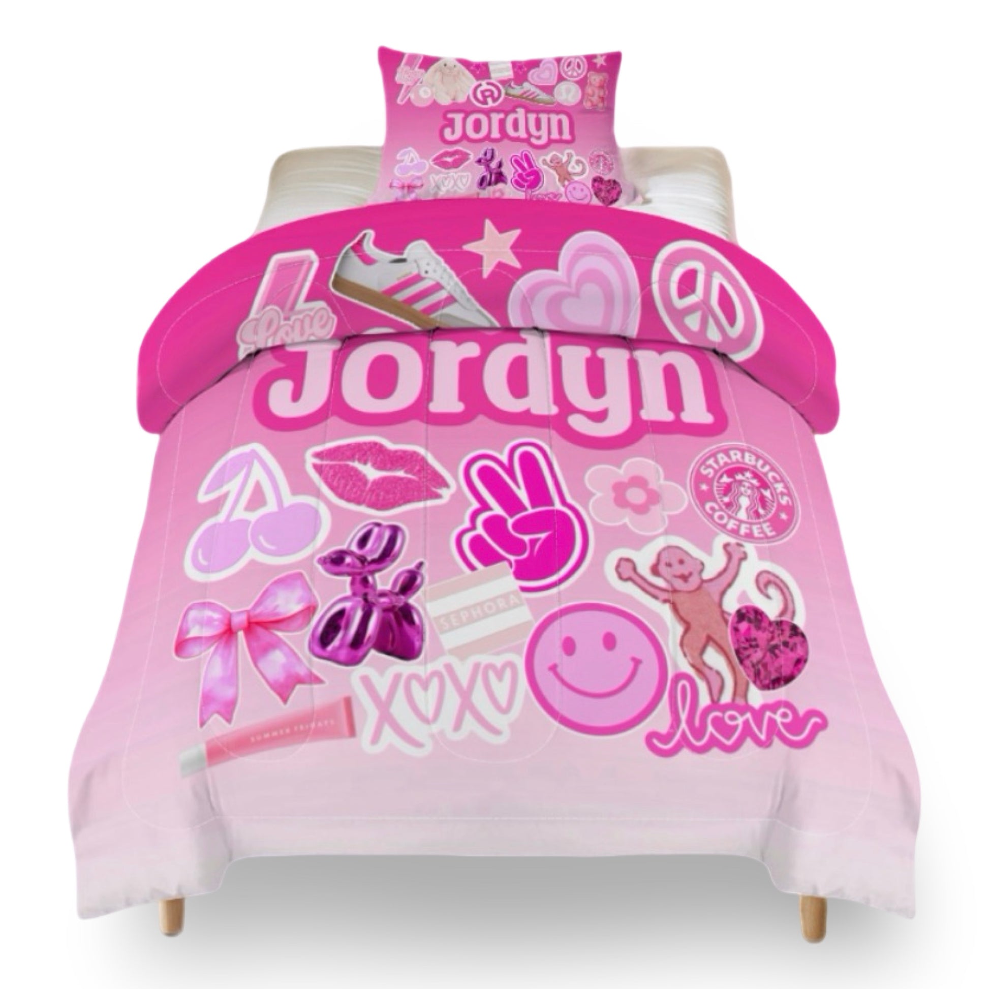 Custom Comforter & Pillowcase Set CRD