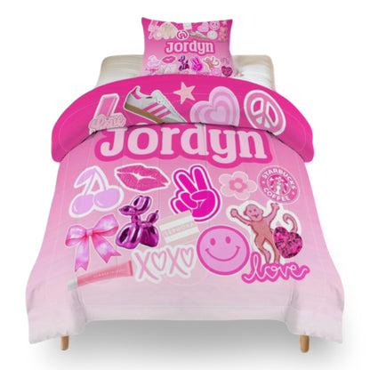 Custom Comforter & Pillowcase Set CRD