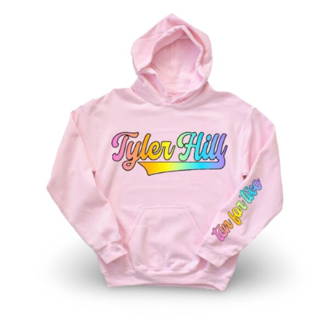 Pastel Rainbow Camp Sweatshirt