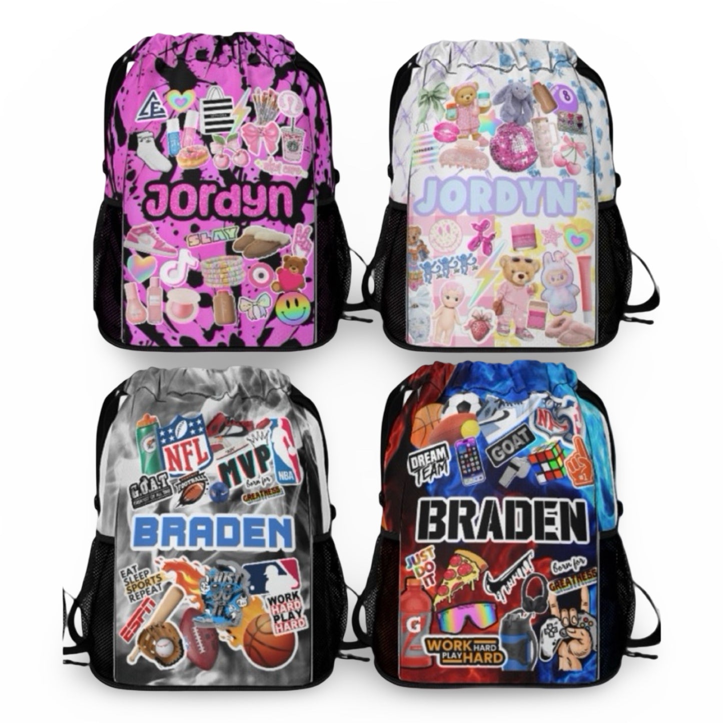 Draw String Bag with Side Pockets CRD 2026