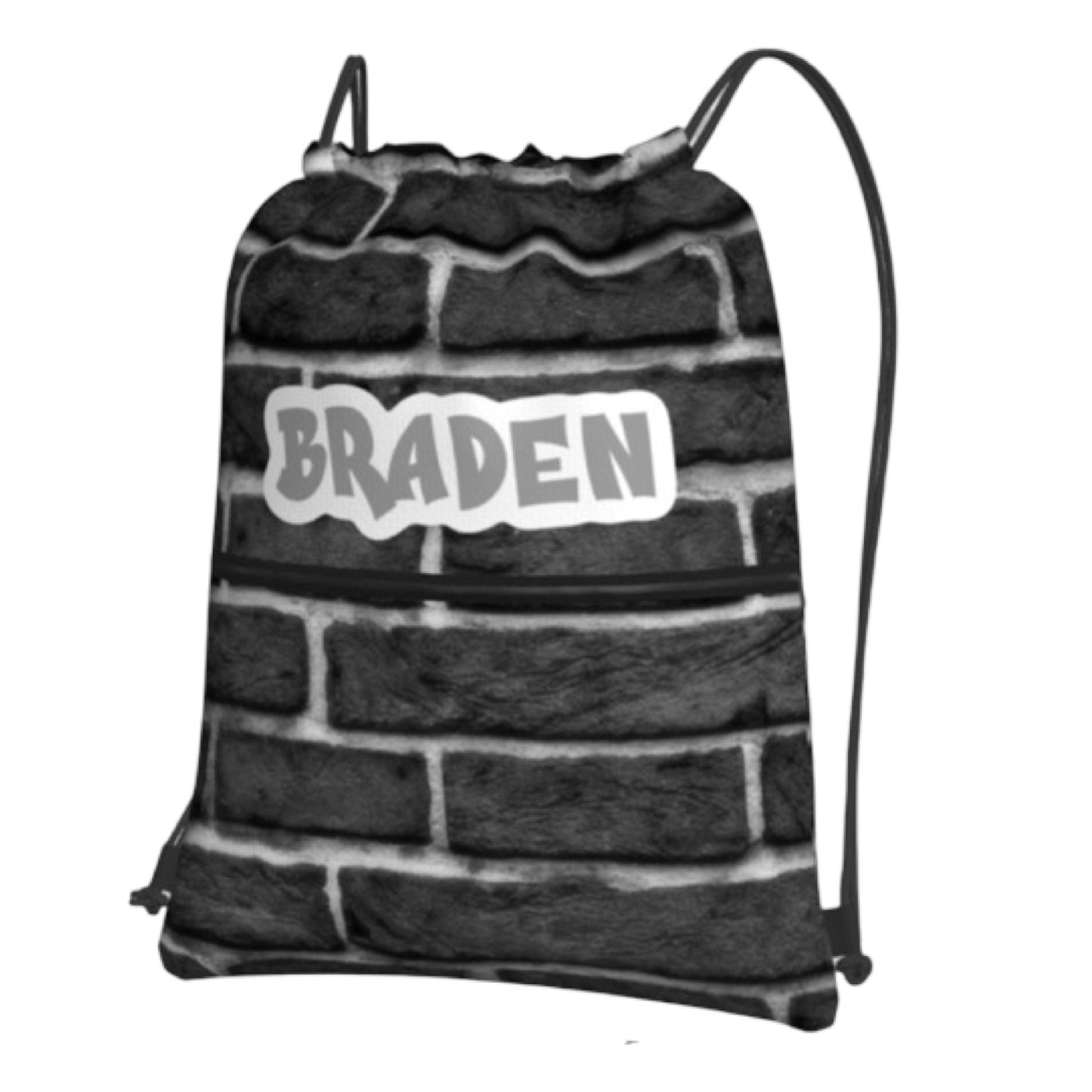 Draw String Bag with Zipper CRD 2026