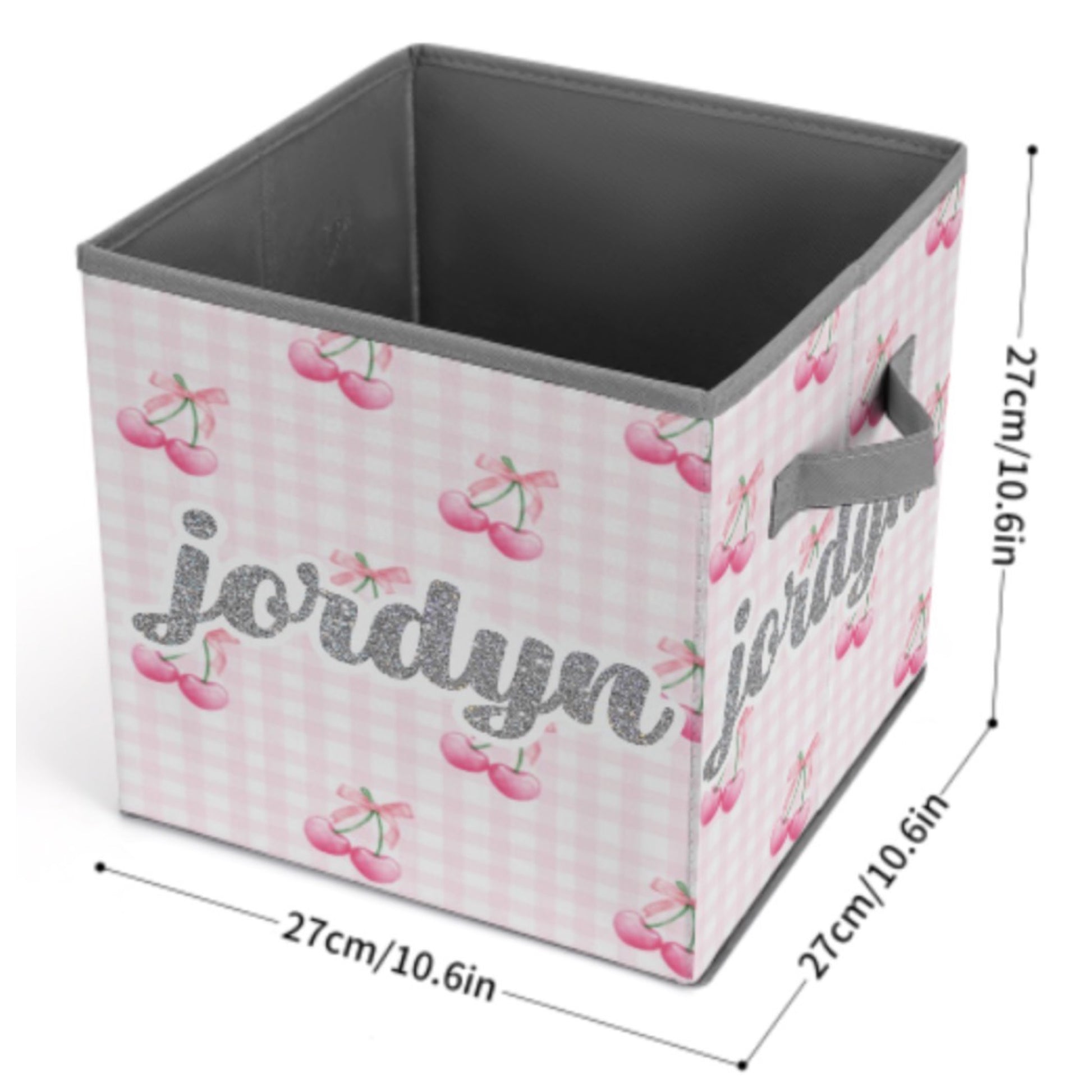 Fabric Storage Bin DIMENSIONS CRD 2026