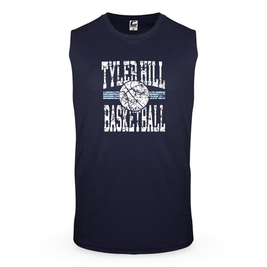 Faded Varsity Basketball Camp Shirt CPN 2026