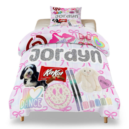 Favorite Things Comforter & Pillowcase Set