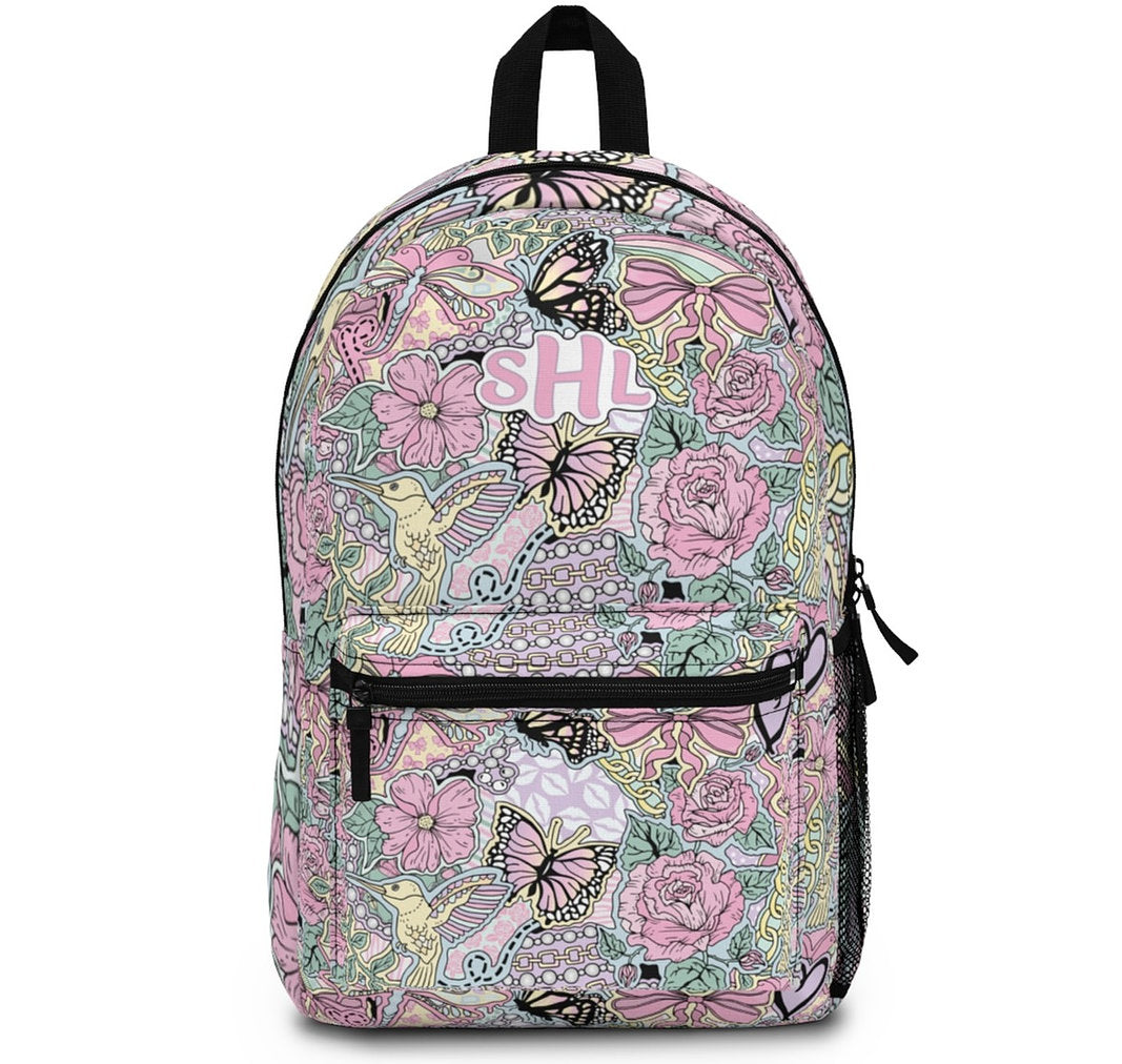 Flowers for All Front Backpack