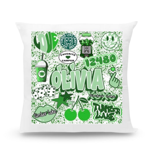 Graffiti Camp Collage Autograph Pillow (2026) MHN