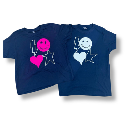 Star Bolt Love Camp Shirt