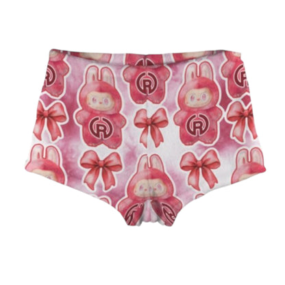 Spirit Labubu Fuzzy Pajama Shorts