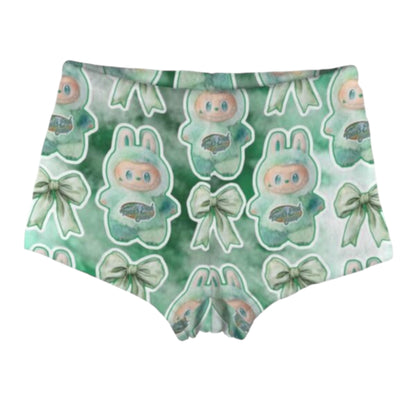 Spirit Labubu Fuzzy Pajama Shorts