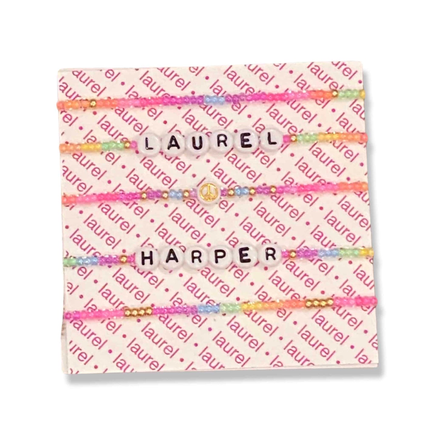 Neon Five Stack Bracelets