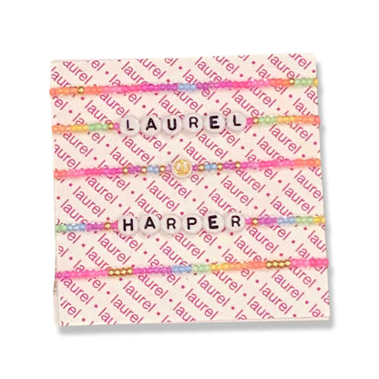 Neon Five Stack Bracelets