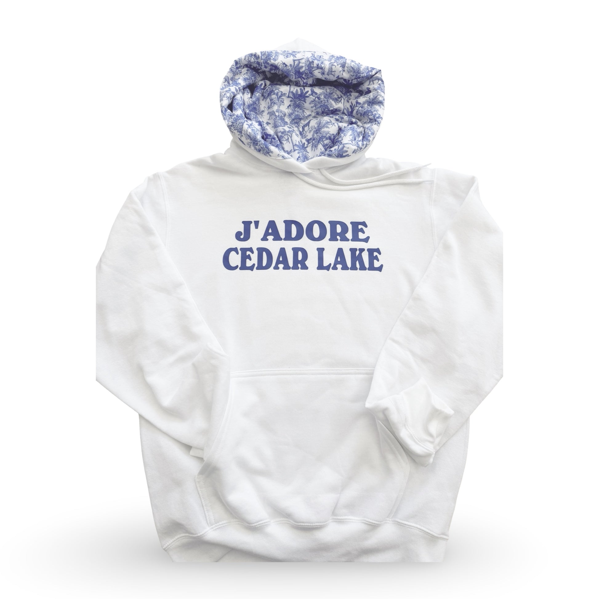 J’adore Toile Camp Hoodie in Blue LPC 2026
