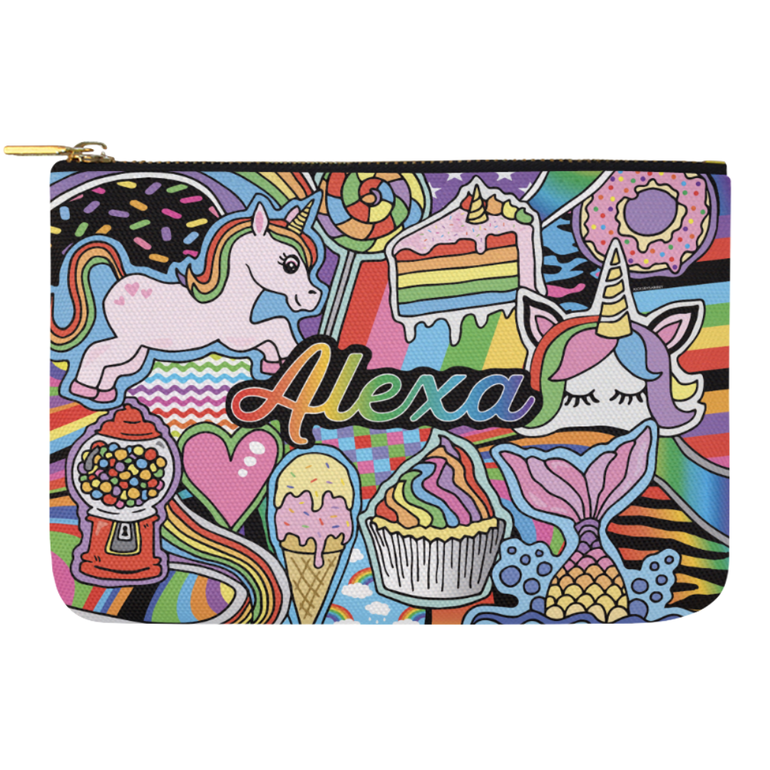 Rainbows &amp; Unicorns Pouch