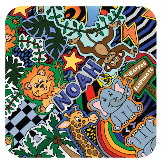 Animal Adventure Hooded Baby Towel