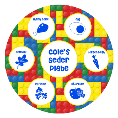 Kids Seder Plate SE 10 Lego
