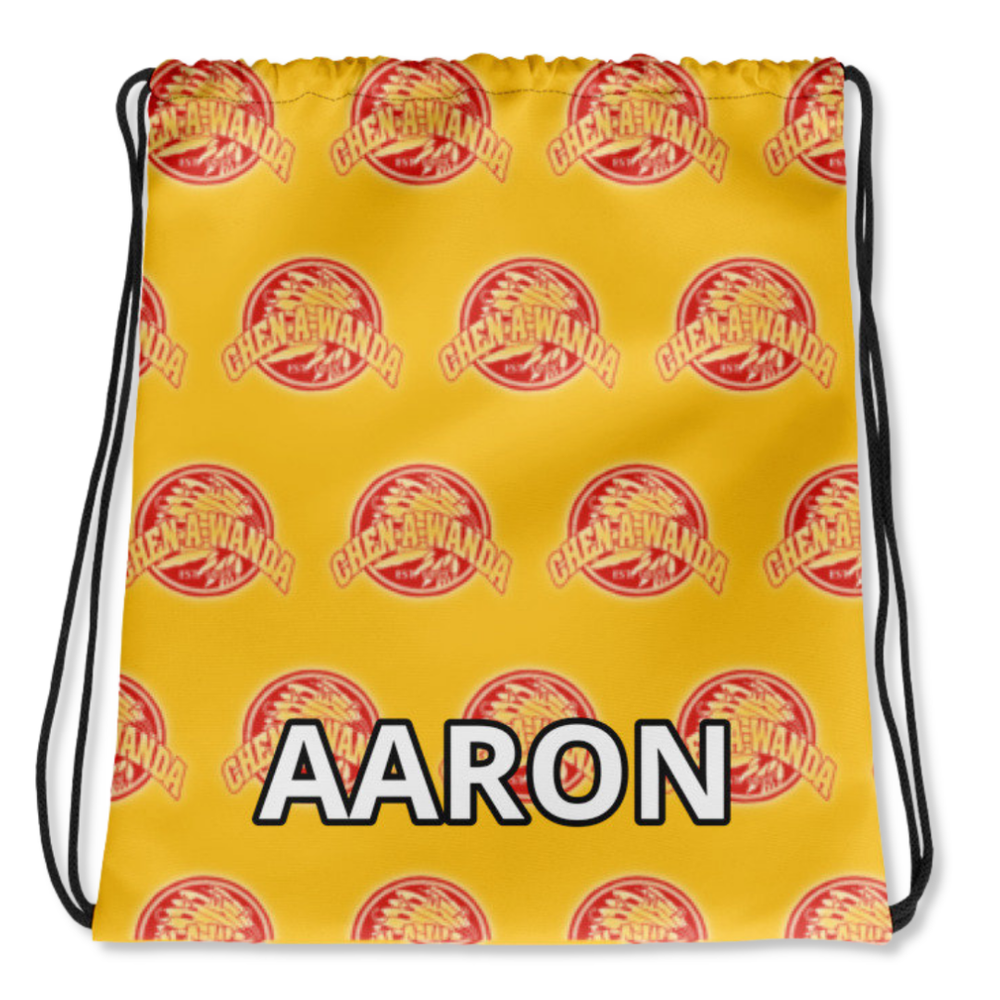 Neon Lights Camp Logo String Bag in Block