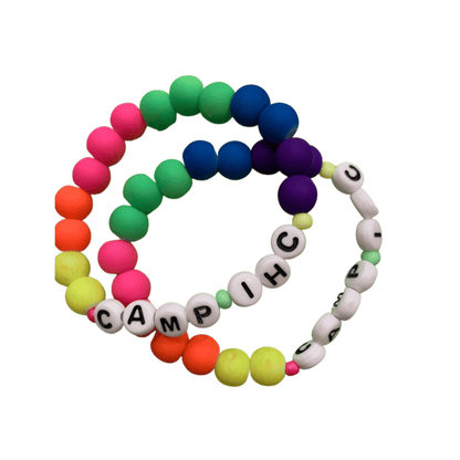 Neon Round Name Bracelet-1
