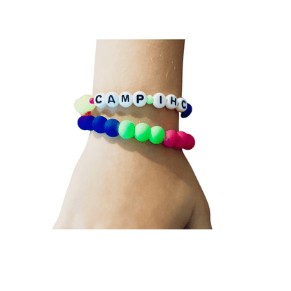 Neon Round Name Bracelet