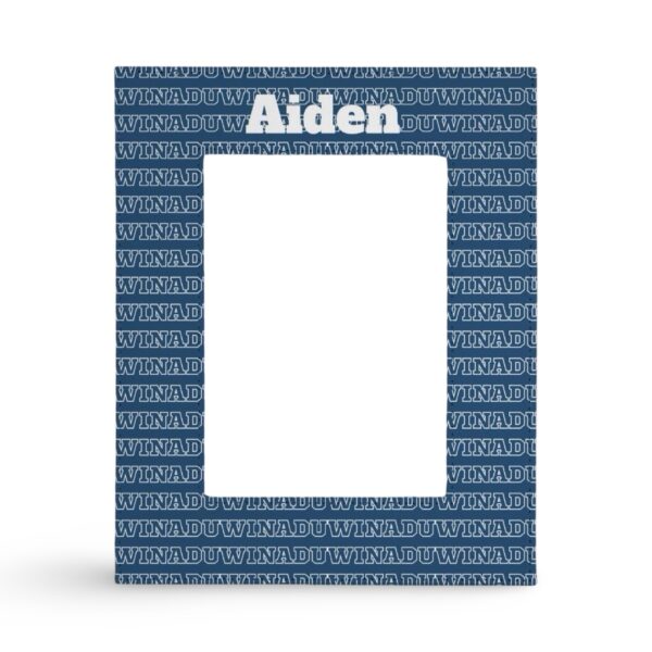 Personalized Repeat Motif Picture Frame