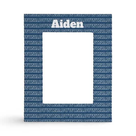 Personalized Repeat Motif Picture Frame