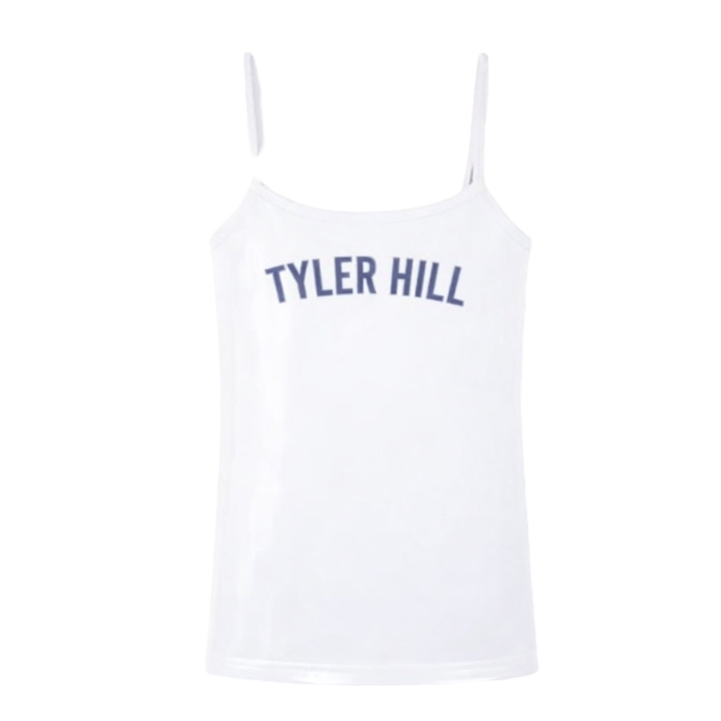 Spaghetti Strap Tank with Camp Logo, Mascot or Name