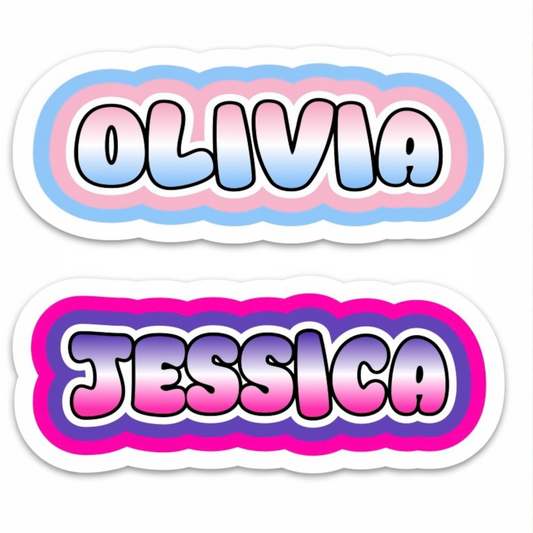 Personalized Spray Font Name Pillow (16" x 10" )