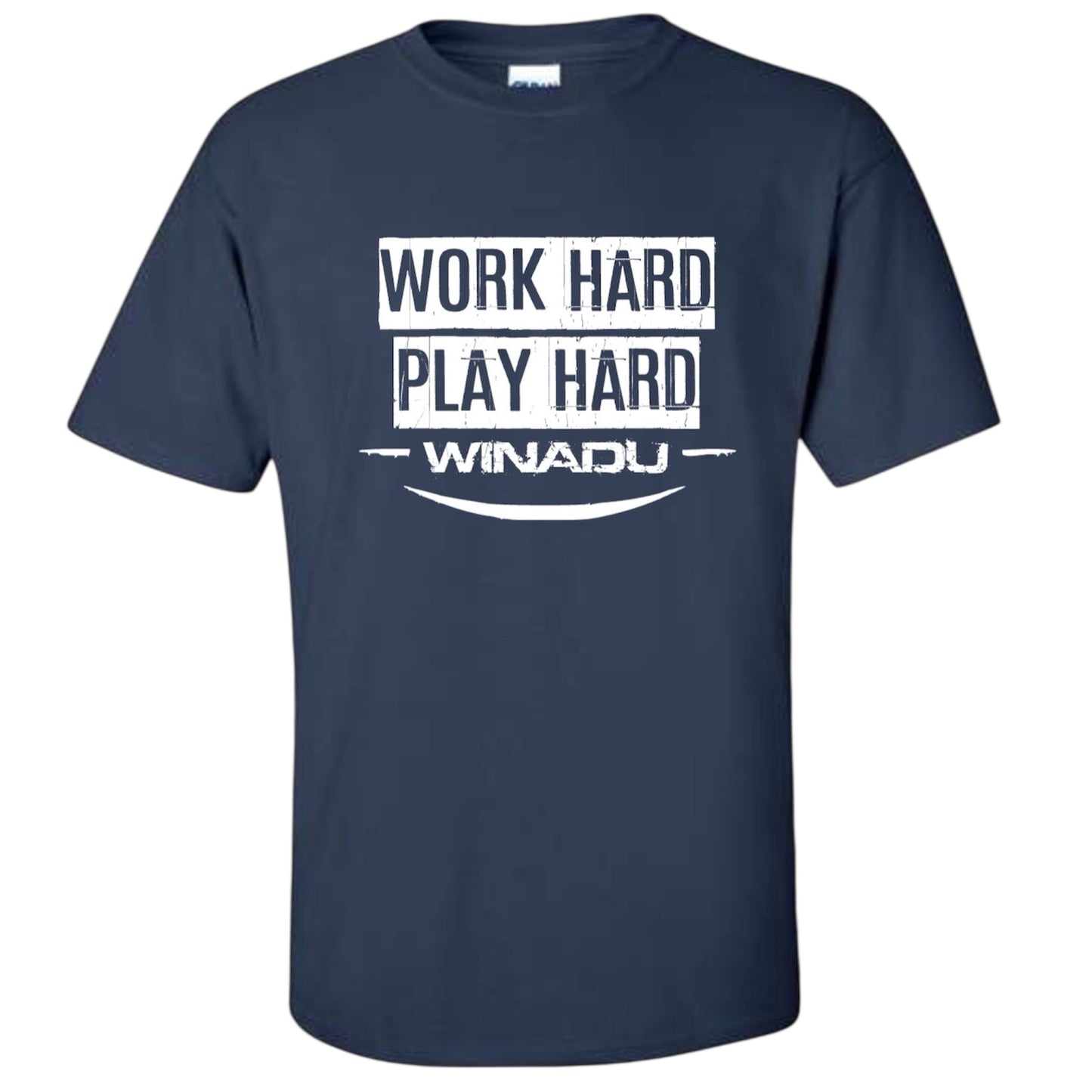 Work Hard Play Hard Camp Shirt