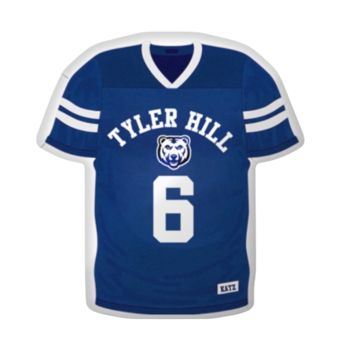 Custom Jersey Shaped Pillows