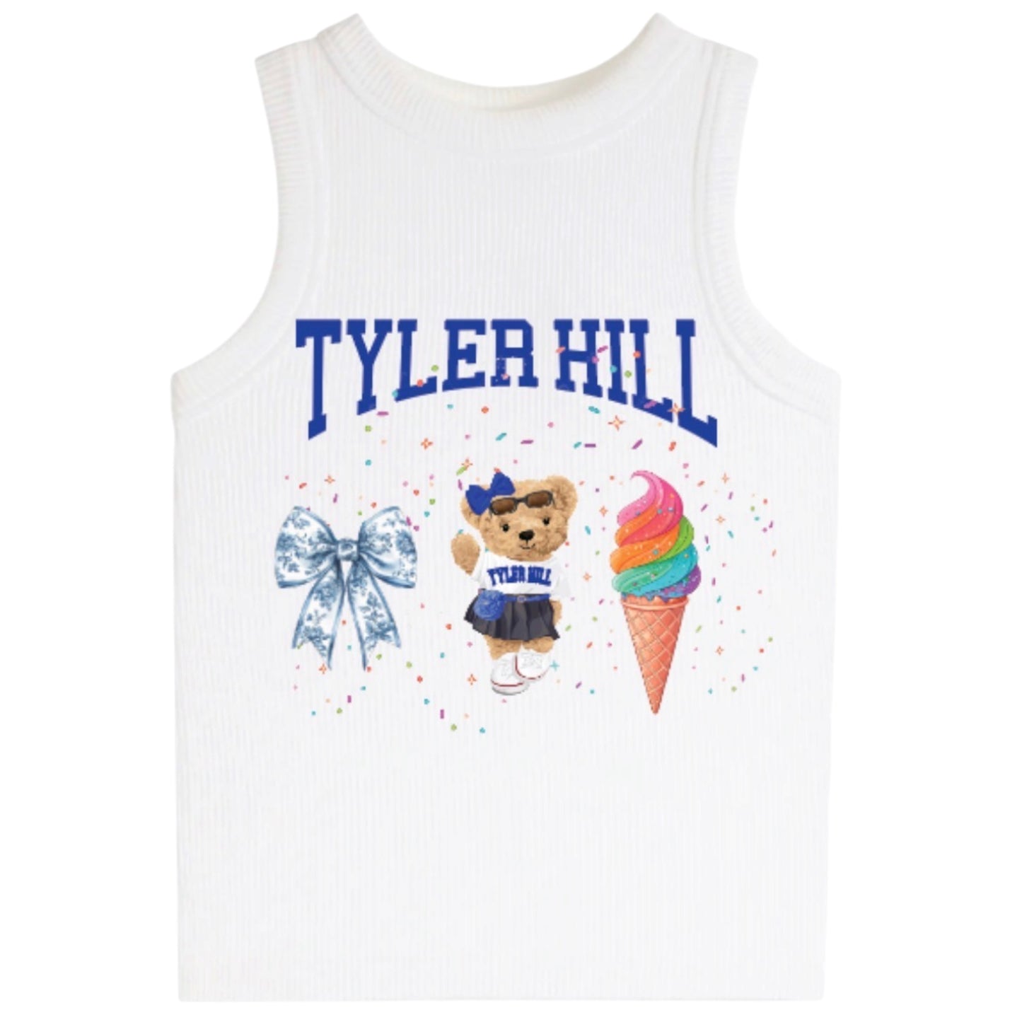 Bow Bear Suzette Tank (Youth)