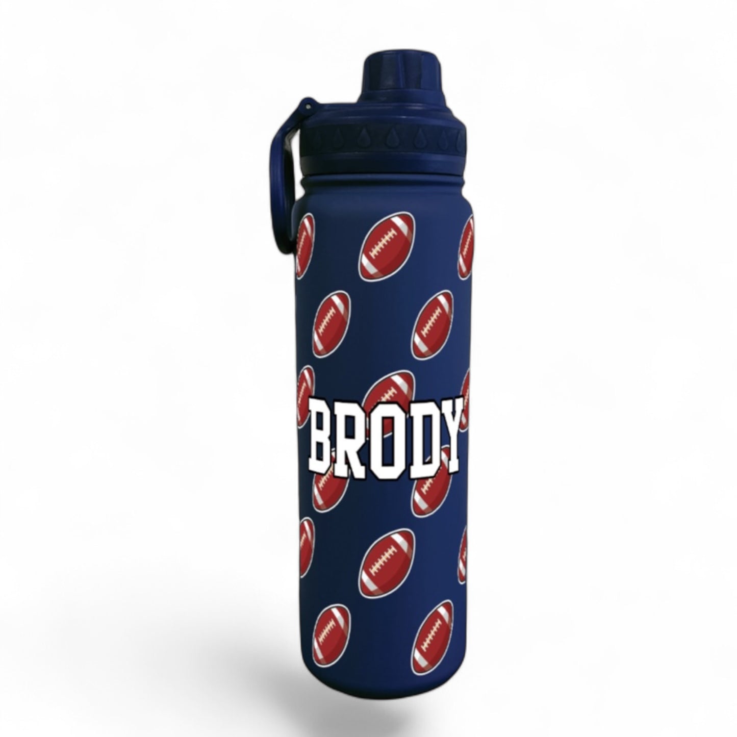 Football Wrap Water Bottle