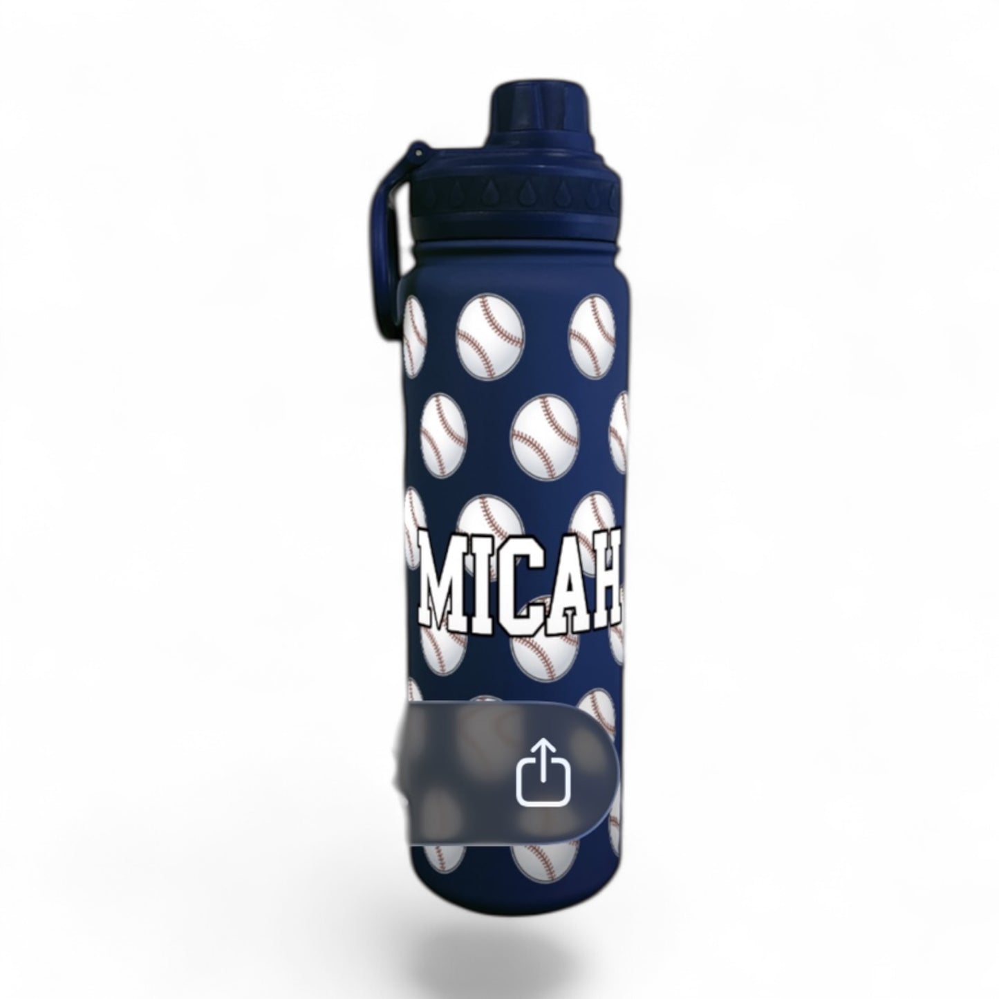Baseball Wrap Water Bottle