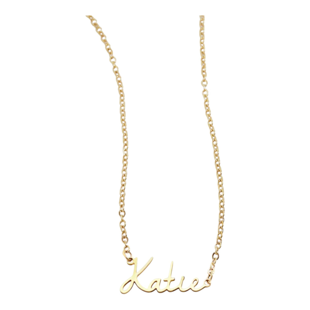 Nameplate Necklace