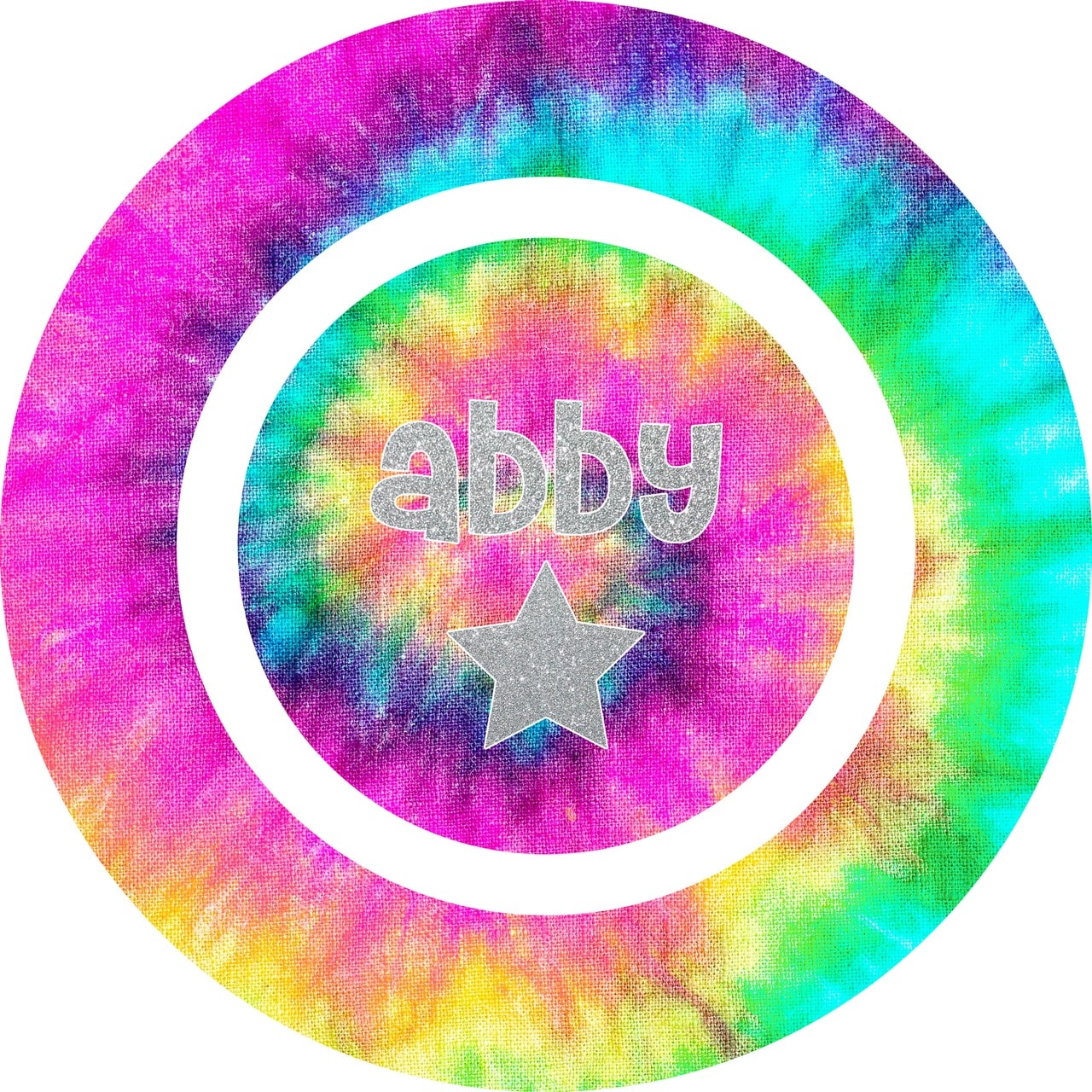 Rainbow Tie Dye Bowl