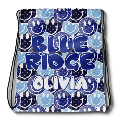 Bandana Smiley Background Personalized Camp String Bag