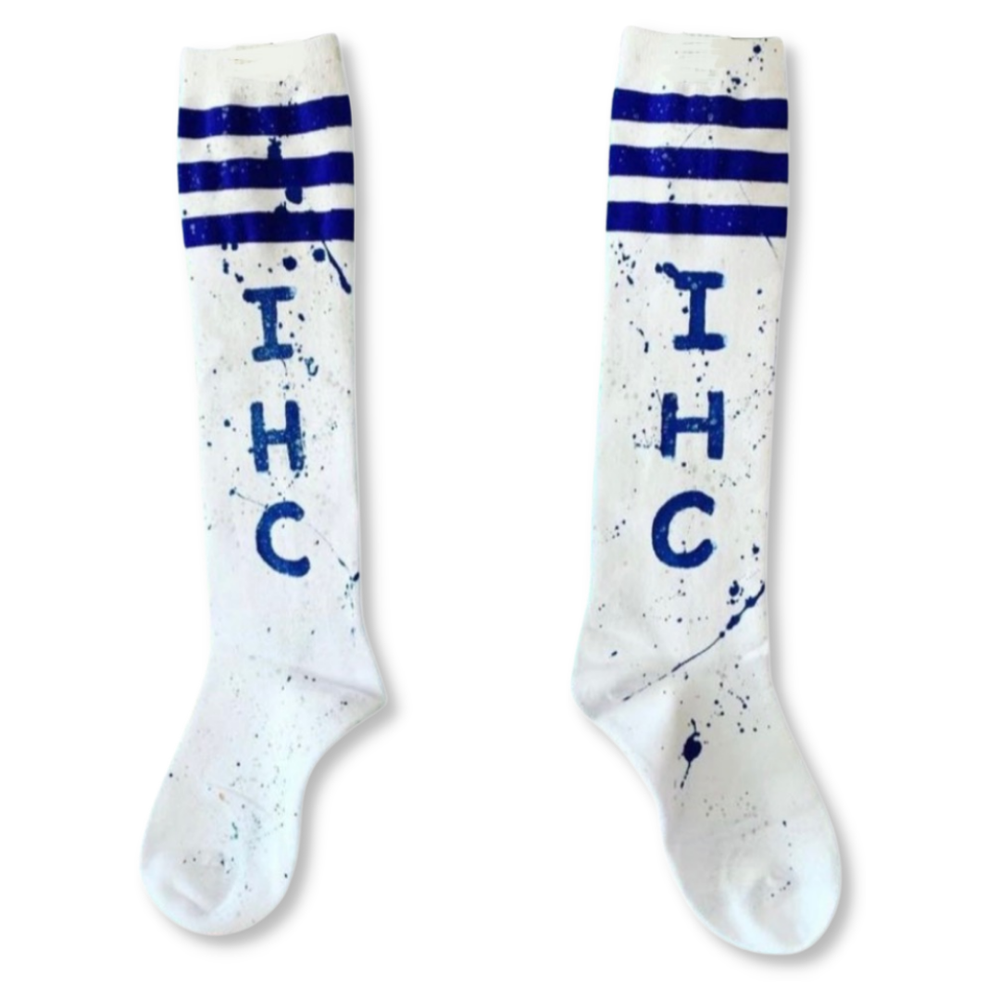 Splatter Paint Camp Socks