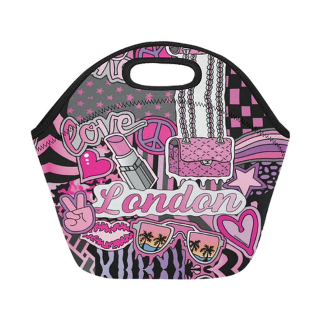Girlie Girl Lip Lunch Tote