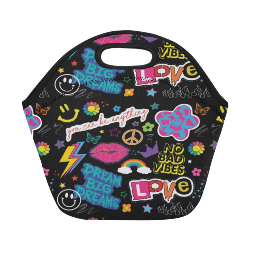No Bad Vibes Lunch Tote