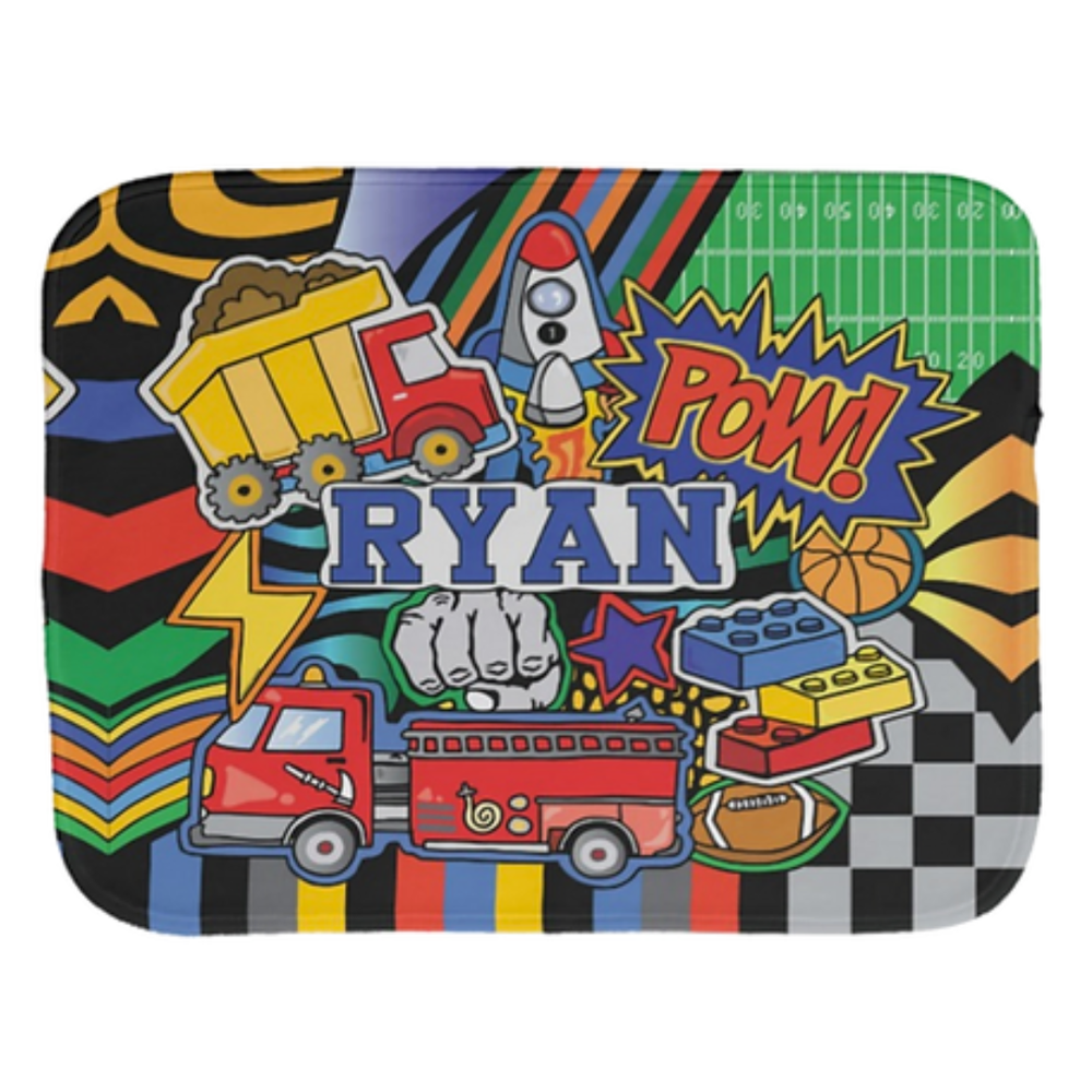 Pow Burp Cloth