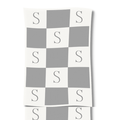 Initials &amp; Blocks Blanket