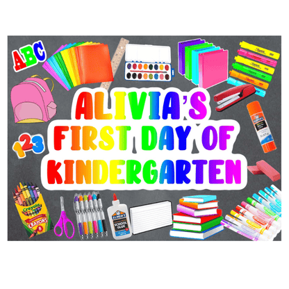 First &amp; Last  Day of School Posters - Back to School