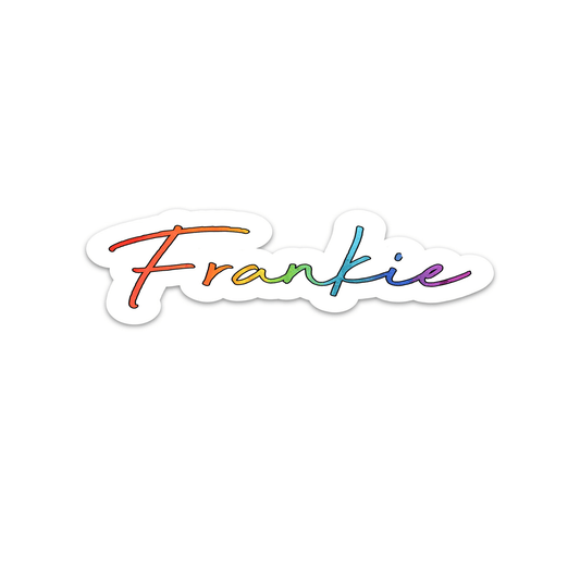 Cling It Word in Frankie Font