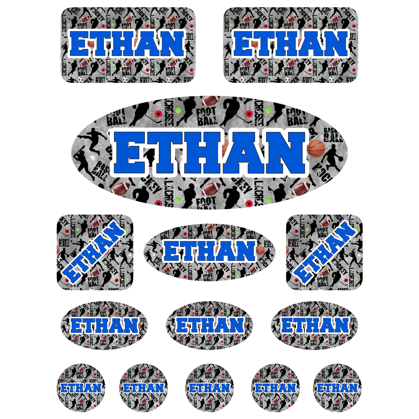 Cling It Assorted Shapes (9" x 12")